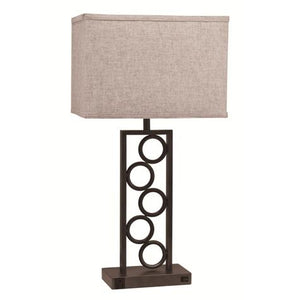 17L Stack Circle Lamp with Outlet